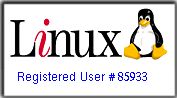 registered at The LInux Counter (User registered number is 85933 on 19980903).